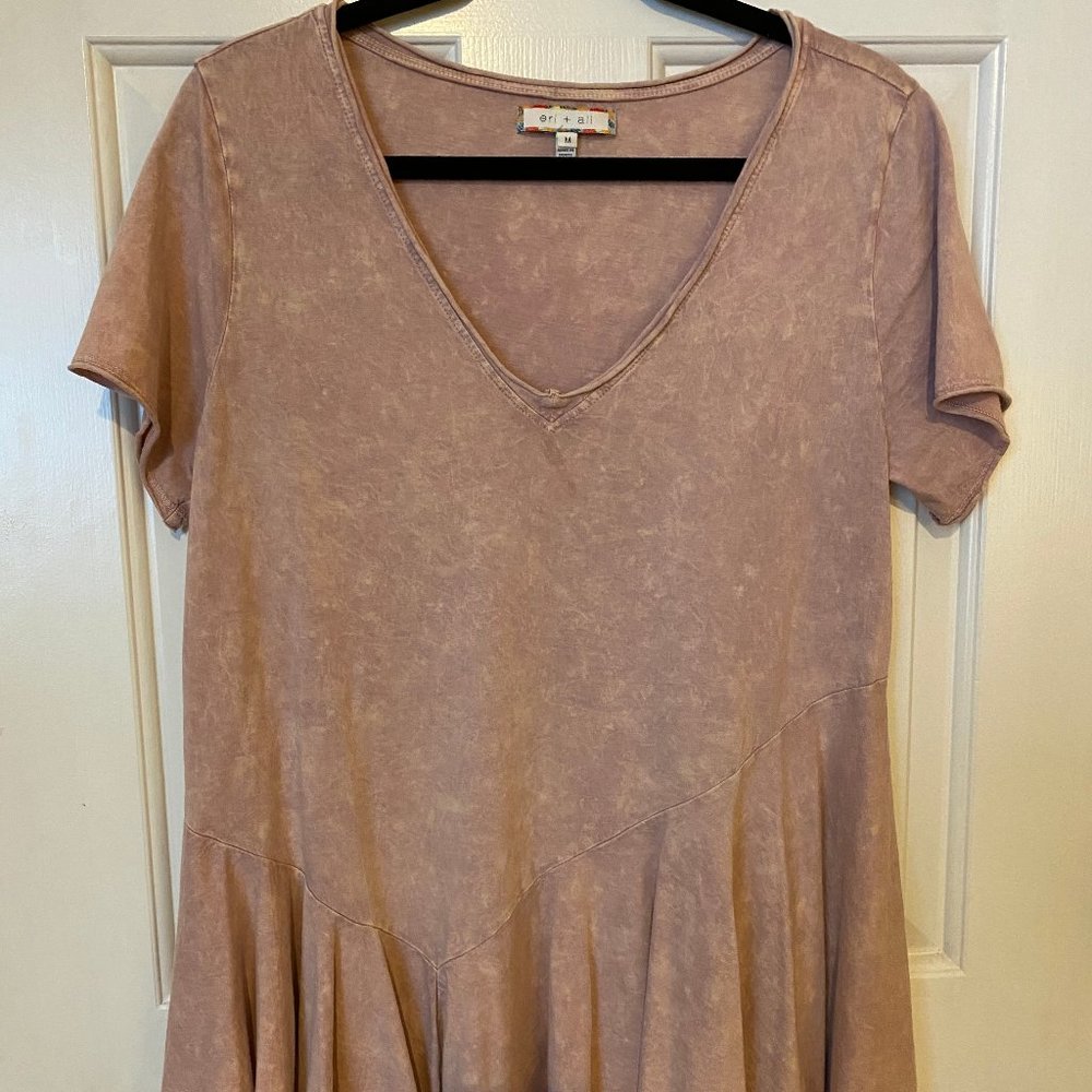 Anthropologie Eri & Ali Peach Tunic_Size Med